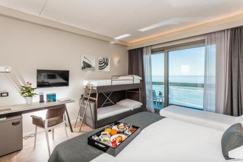 Zimmer, familien, meerblick