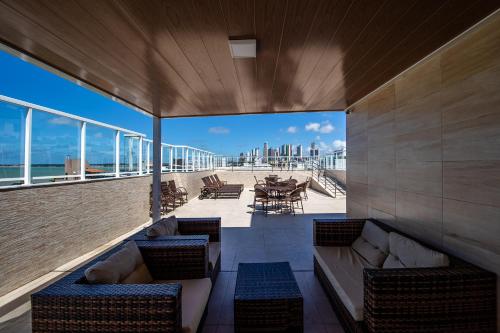 Balkon/teras, Tambau Beach Hotel in Joao Pessoa