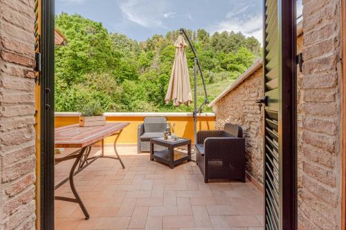 Balcony/terrace, Casa Bici in Chianni