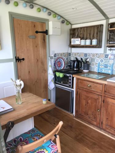 Dapur, Willowbank shepherds hut in Taunton