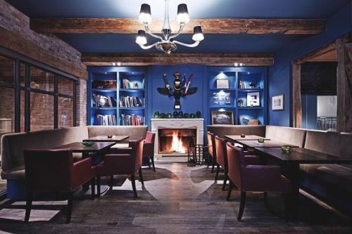 共用Lounge/電視區, Zum Löwen Design Hotel Resort & Spa (Zum Lowen Design Hotel Resort & Spa) in 杜德施塔特