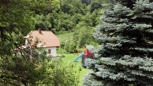 Cottage Forest Stream Visoko