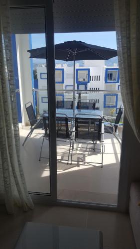 阳台/露台, Kariat Cabo - Appartement Charmant, Climatisé avec Vue Piscine (Kariat Cabo - Appartement Charmant, Climatise avec Vue Piscine) in 卡博内格罗