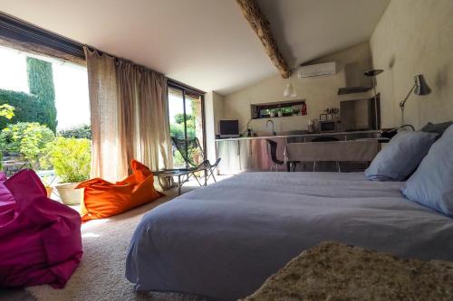 Gîte contemporain Le Jardin - Location saisonnière - Vaison-la-Romaine