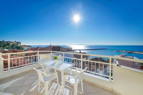 Balcony/terrace, Villa Margarita in Thassos