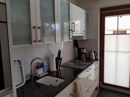 廚房, Ferienhaus in Bernau bei Berlin in 柏林貝爾瑙拜