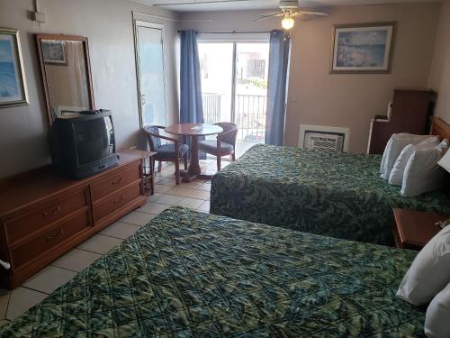 SeaScape Inn - Daytona Beach Shores - 공용 라운지/TV 시청 구역