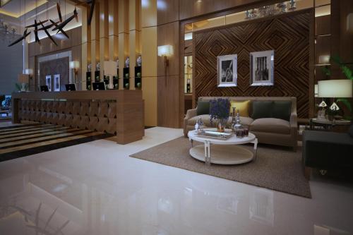 Lobby, Lavona Tiba Hotel in Al Manar