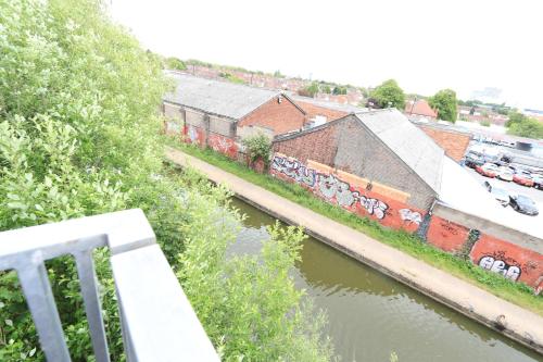 Ecohome on the canal in a historic site near city