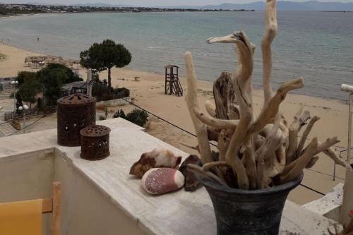  Roof Top Beachfront studio close Athens Airport in Artemida