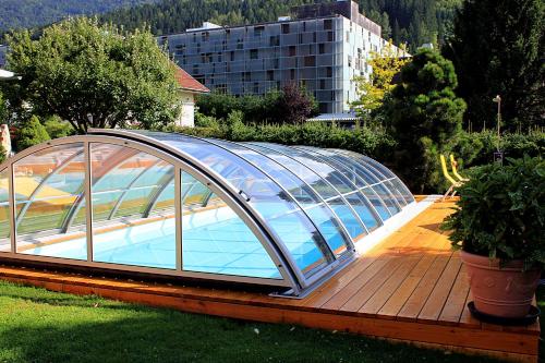 Swimming pool, Gastehaus Steiner in Tropolach