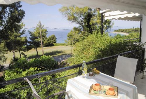 Balkons/terase, Heracles Guesthouse in Rovies