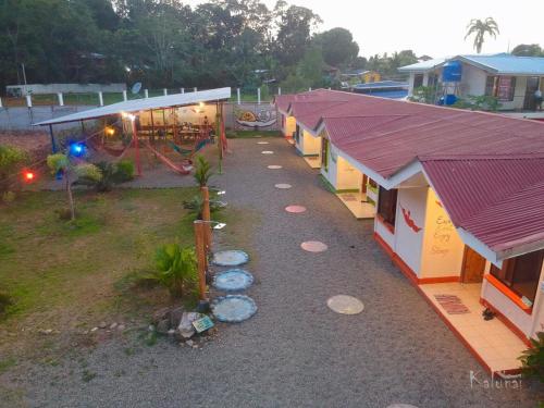 Garden, Kalunai Hostel in Puerto Viejo de Talamanca