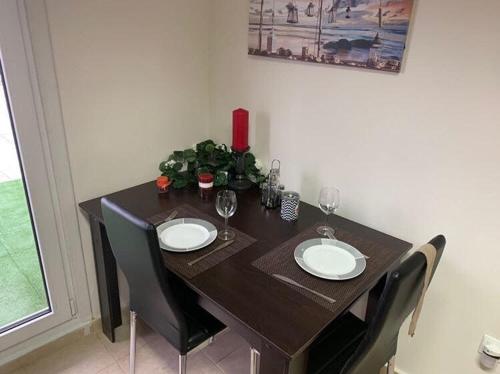  Sunny 35 sqm apartment with a sea view in Ladadika in Thessaloniki