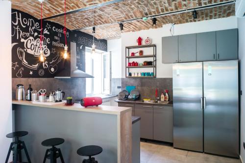 صالة مشتركة/ منطقة التلفزيون, Good People Design Hostel in بلغراد