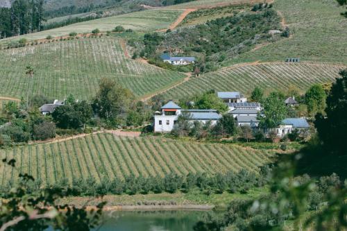 Exterior view of Bartinney Private Cellar Banhoek