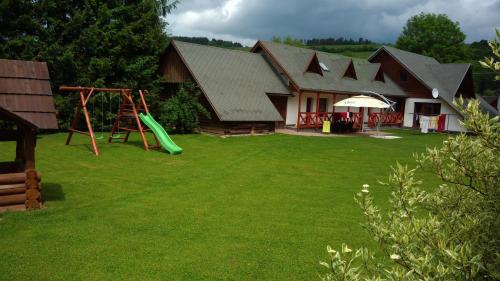 A szálláshely kívülről, Apartman Route 18 in Svaty Kriz