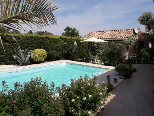 Swimming pool, Les Cypres Florentins in Colomiers