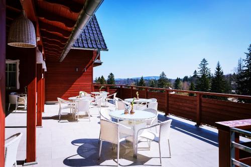 Balcony/terrace, Hotel Willa Odkrywcow in Szklarska Poreba