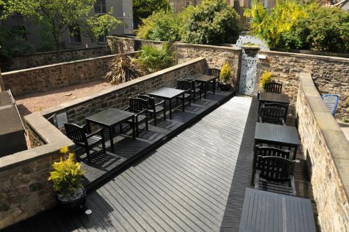 Jardín, The hostal (The Hostel) in Edinburgh
