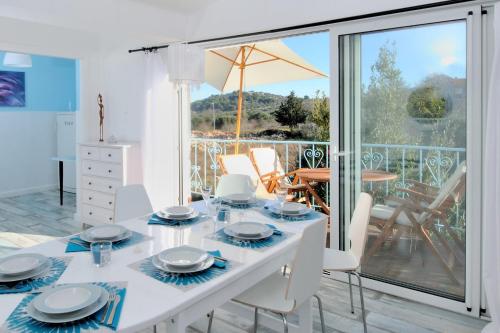 Balcony/terrace, Villa My Sunshine Star in Murter