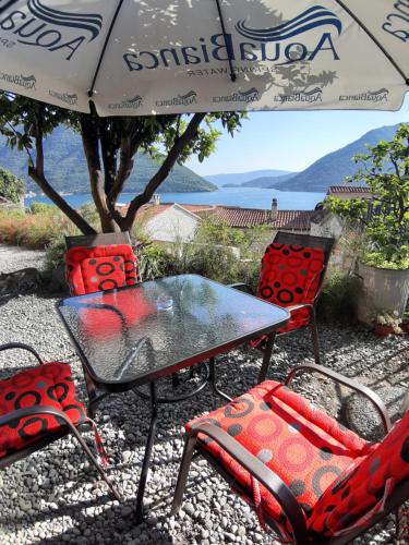Balcony/terrace, BellaVistaZmukic Guesthouse in Perast