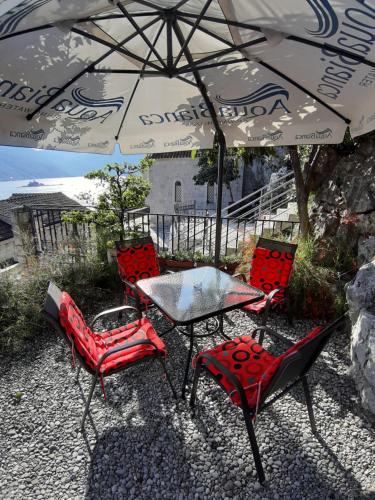 Balcony/terrace, BellaVistaZmukic Guesthouse in Perast