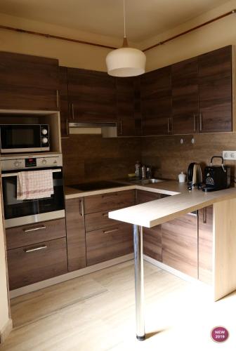 virtuve, Rábagyarmati Apartman II (Rabagyarmati Apartman II) in Rábagyarmat