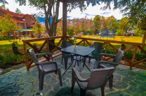 Balcony/terrace, Hotel Rancho Constanza & Cabanas de la Montana in Constanza