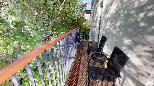 ระเบียง/ชานเรือน, Apartmán Sofia s infrasaunou, PRIMO, Starý Smokovec (Apartman Sofia s infrasaunou, PRIMO, Stary Smokovec) in วีย์โซคทาทรี