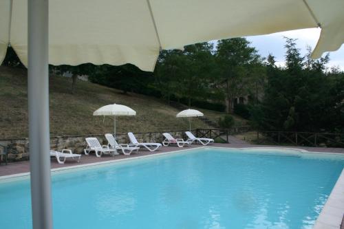 Swimming pool, Agriturismo Colle del Sole in Gubbio