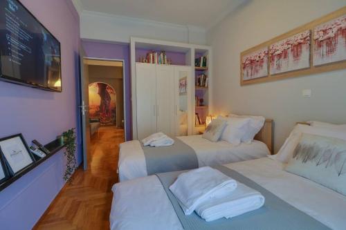 Victoria 5star / 5BR BigApt / Sauna / 2min to metro, Athènes (photo 10)