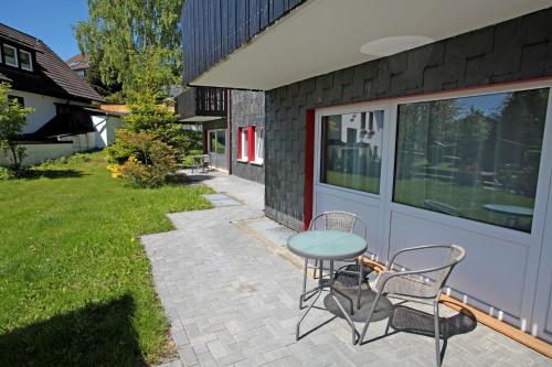 Μπαλκόνι/βεράντα, Appartementanlage Vierjahreszeiten in Μπράουνλαγκε