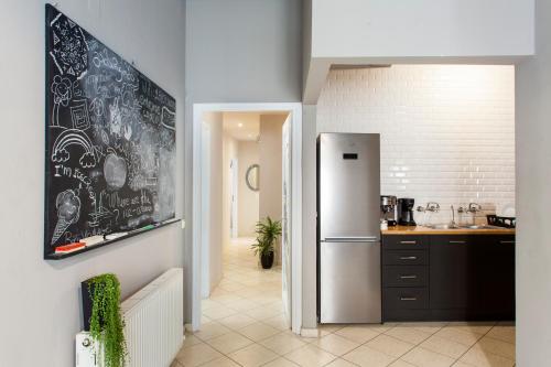 Kjøkken, So Young Hostel in Kreta