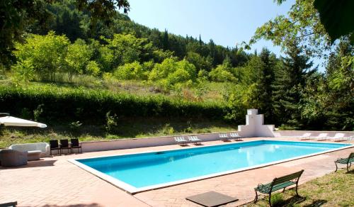Swimming pool, Villa Gioia Civita in Fabriano