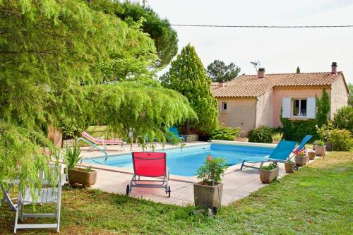 Les murmures du Temps Villa 3 Chambres avec Piscine - Location, gîte - Carpentras