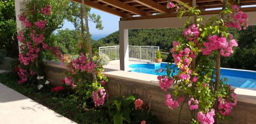 Mediterranean stone house