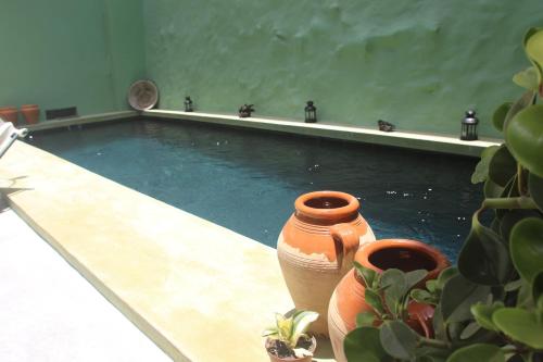 Swimmingpool, Casa Colonial Koenig in Sao Filipe
