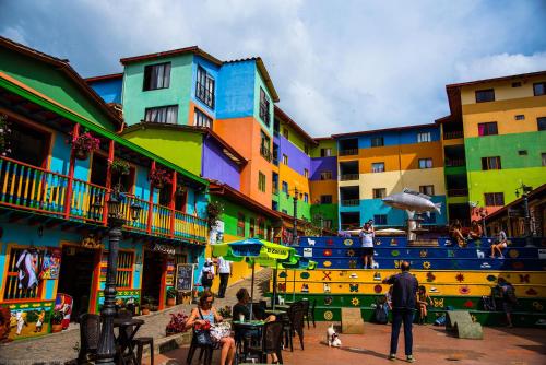 Surrounding environment, Hotel Las Vegas in Guatape