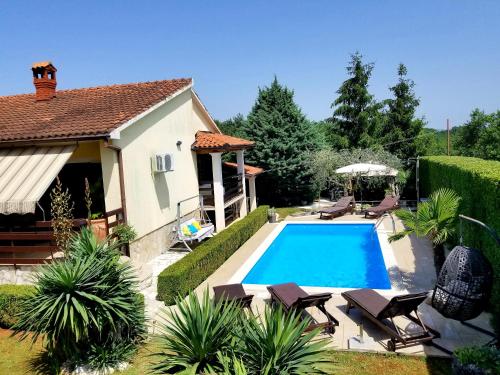  Villa Villanovizza in Barban with pool in Barban