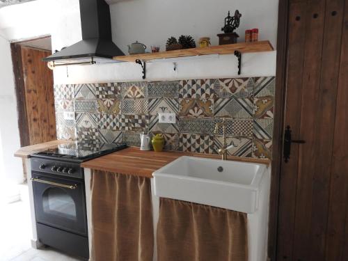 virtuve, CASA RURAL REVOLCADORES in Inazares