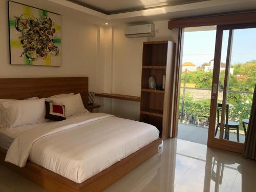 Apartemen 36 m² dengan 1 kamar tidur dan 1 kamar mandi pribadi di Denpasar (GM Guest House 3)