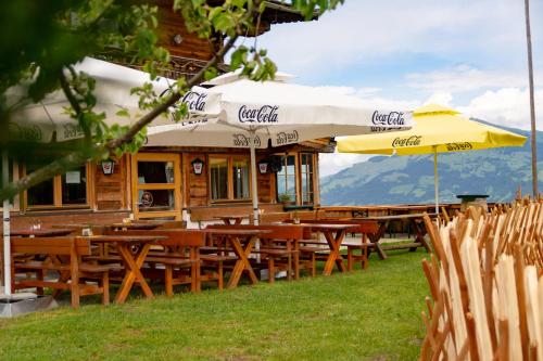 Kert, Gasthaus Obergaisberg in Kirchberg in Tirol Városközpont