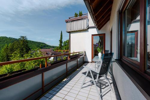 陽台/露台, Park Appartements in 巴登魏萊爾