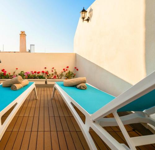 Erkély/terasz, Kharmen A 1565s House with Seaviews in Birgu