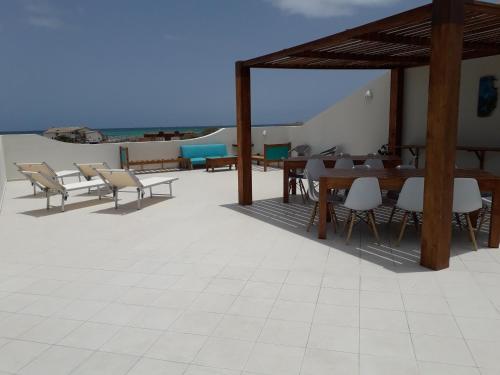 ระเบียง/ชานเรือน, B&B Sereia Azul Boa Vista in บัว เบนตูรา