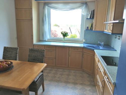 廚房, Ferienwohnung Gitta in 迪特爾斯海姆