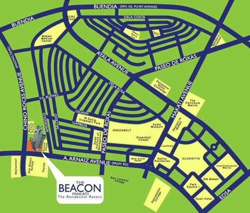 The Beacon 1BR for 4, T2, WIFI 300Mbps, Manila (fotografie 7)