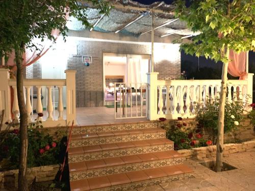 ระเบียง/ชานเรือน, Villa Flores in เลกาเนส