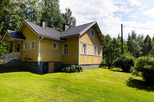 A szálláshely kívülről, Hakoniemi in Oravisalo